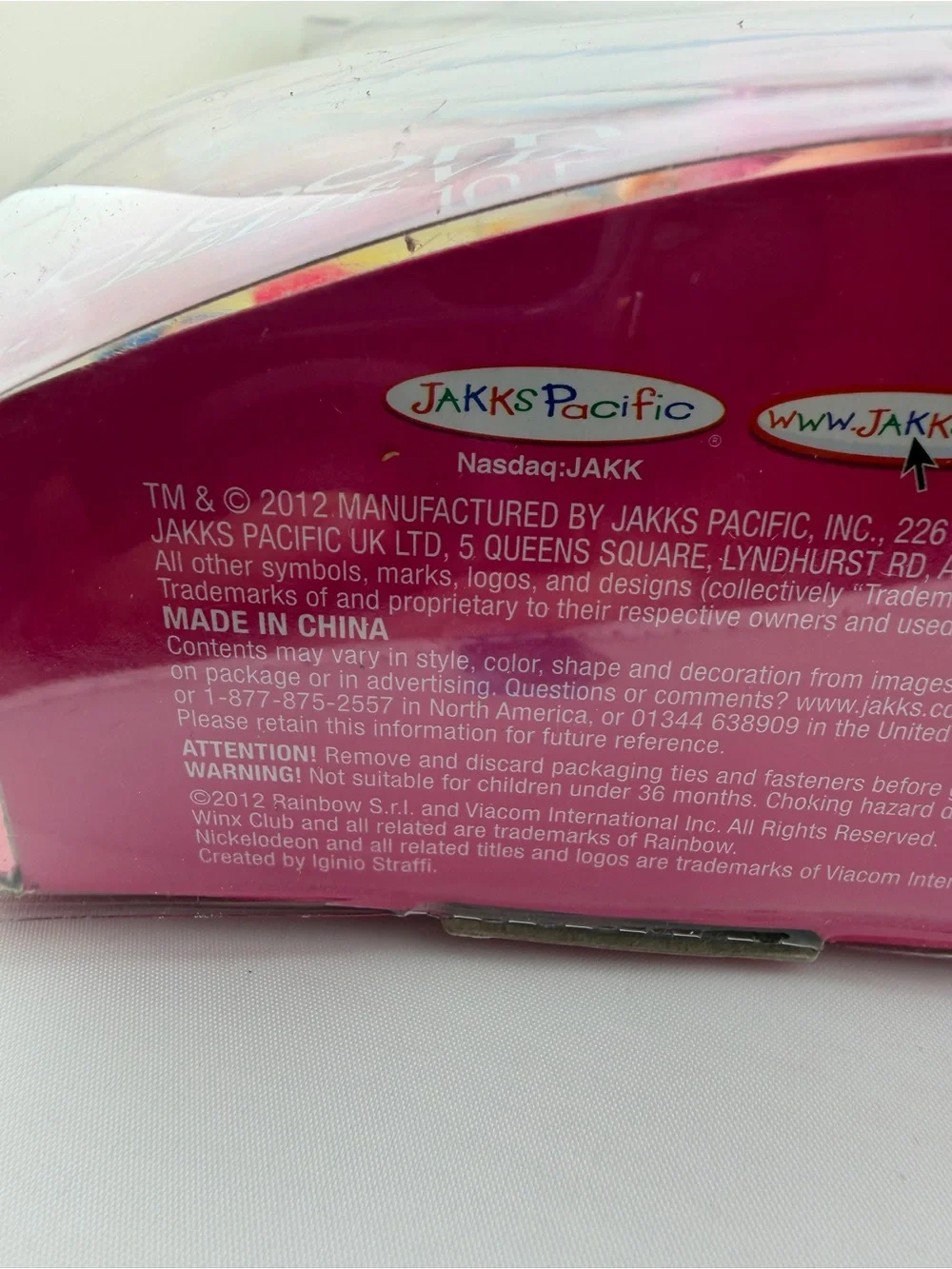 Winx Club Jakks Pacific Believix Bloom Doll 2012 New In Box